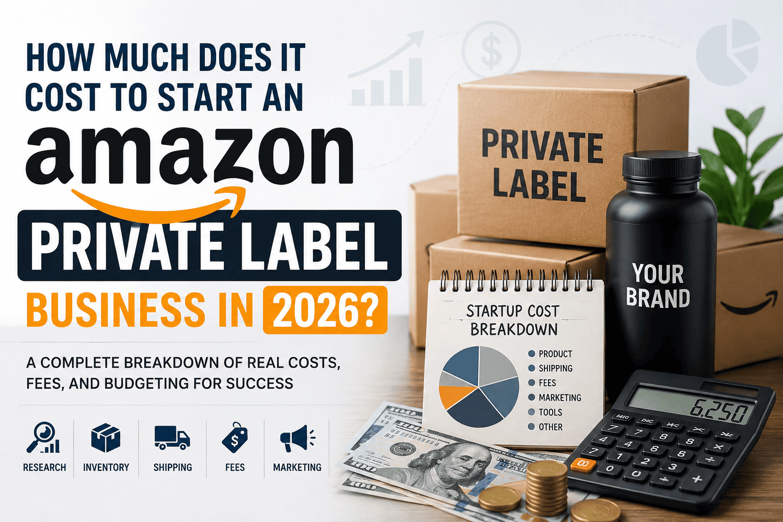 How Much Does It Cost to Start an Amazon Private Label Business in 2026