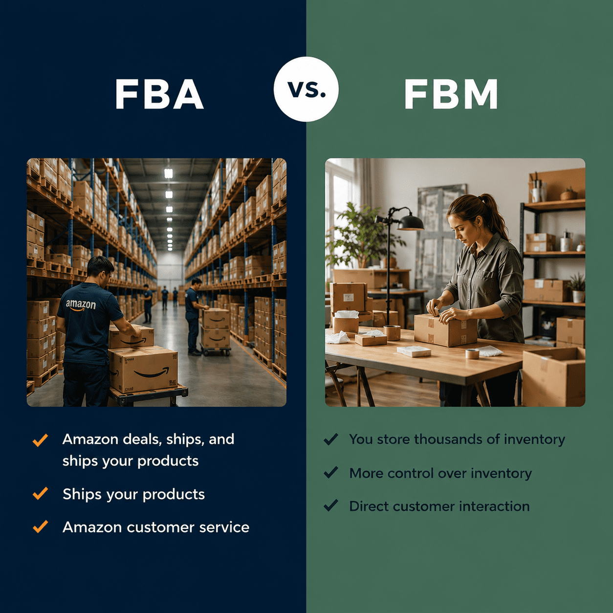 DIFFERENCE BETWEEN FBA VS FBM
