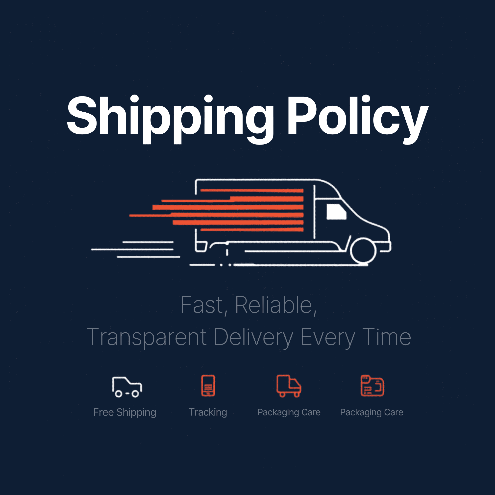 shipping policy