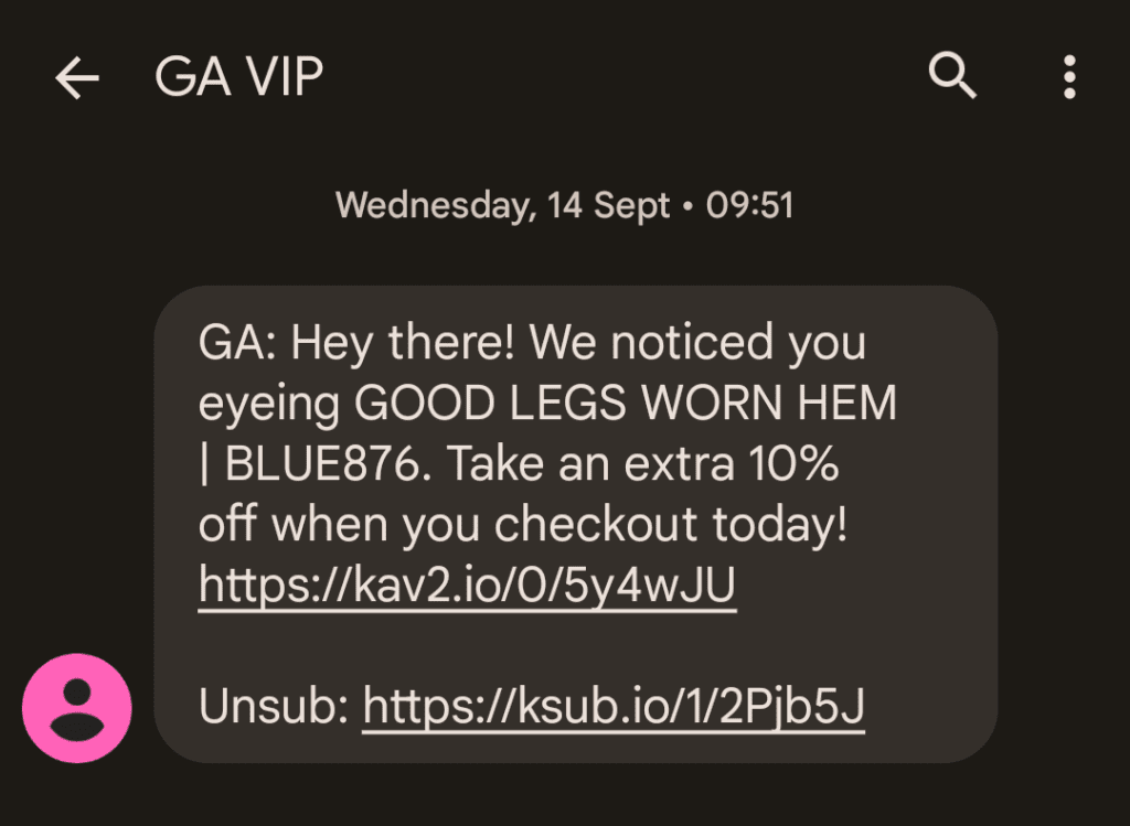 sms marketing