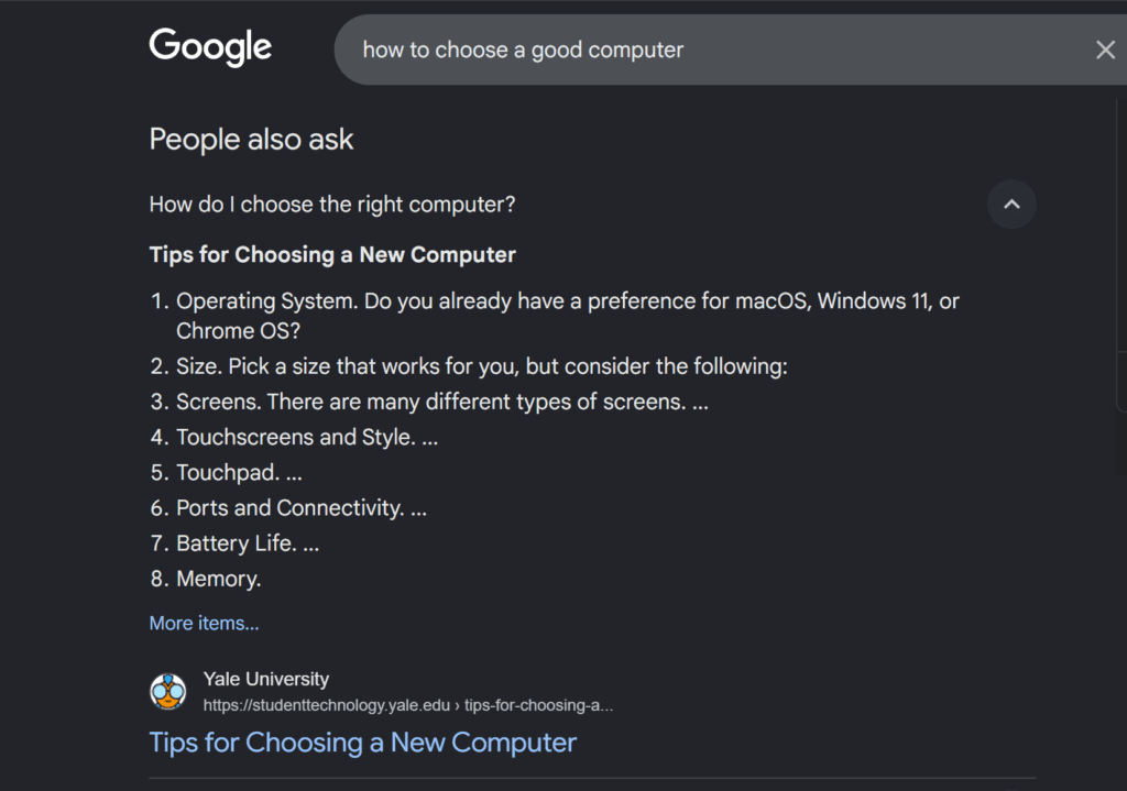 how to choose a good computer
