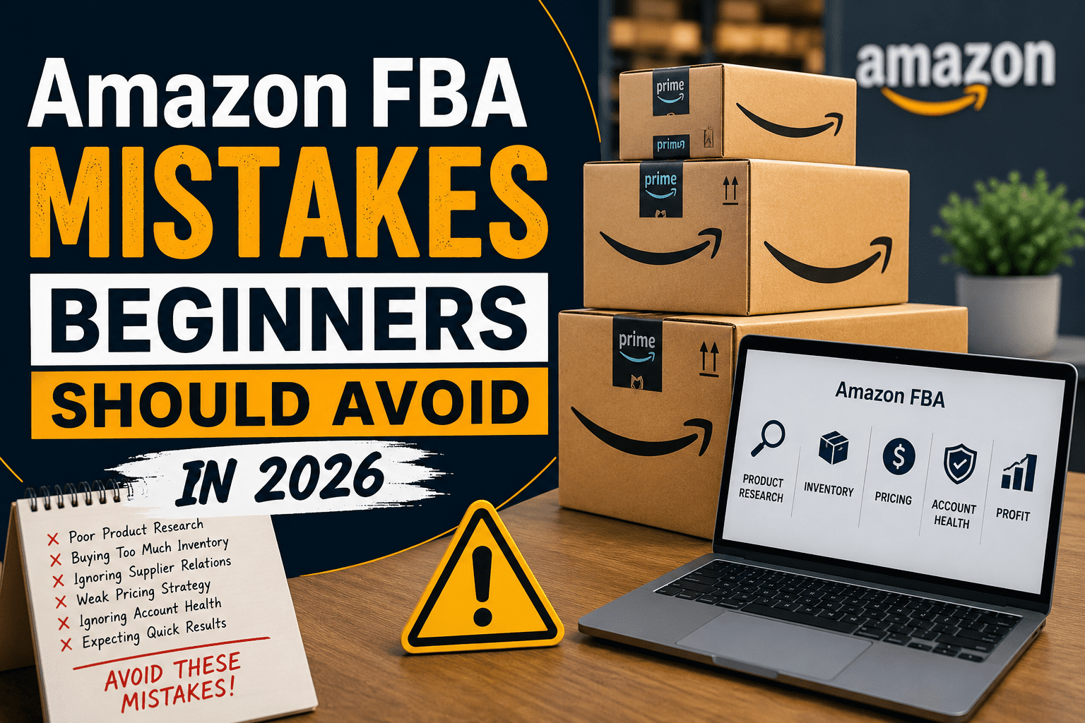 Amazon FBA Mistakes Beginners Should Avoid in 2026.