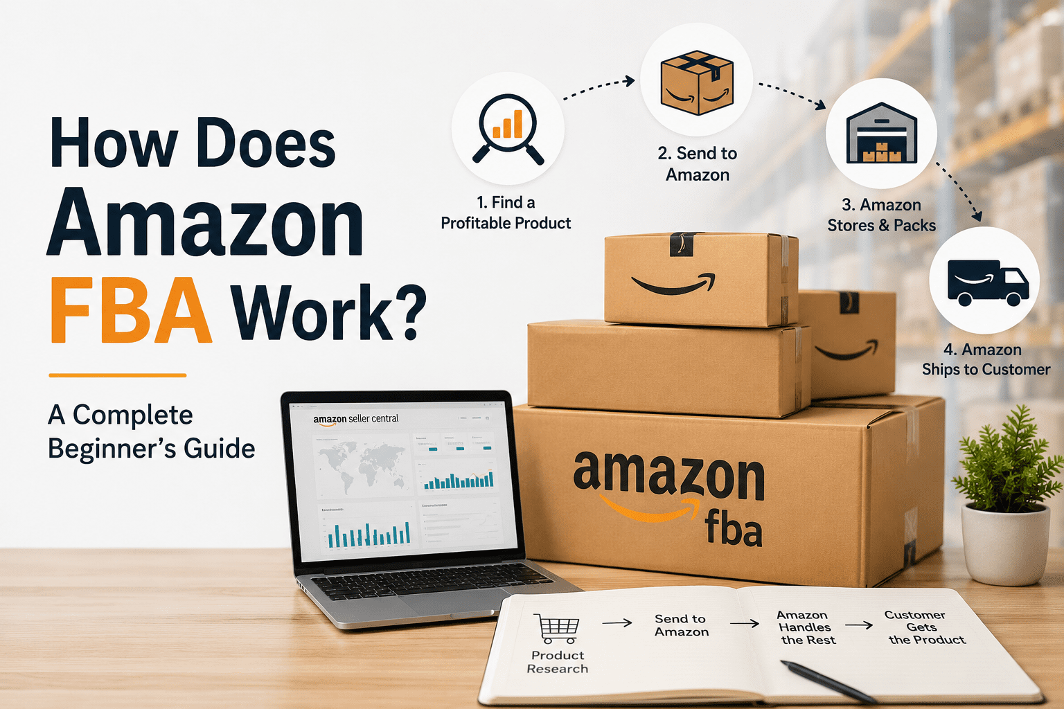 how does amazon fba works